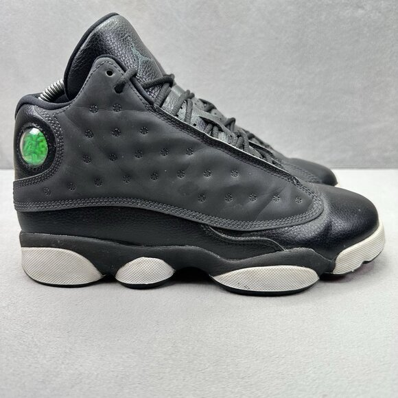 Size 6Y / Womens 7.5 Air Jordan Air Jordan 13 Retro GS 'Hyper Pink" Black 2017 - Picture 1 of 8